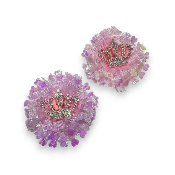 Prenses Kız Çocuk Toka 2li - Resim 11