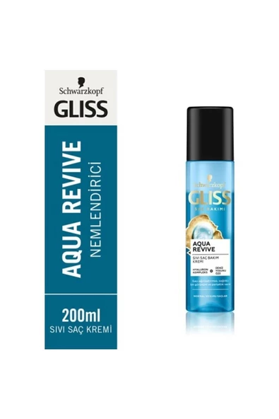 Gliss Sıvı Saç Kremi 200ml Aqua Revive Tr