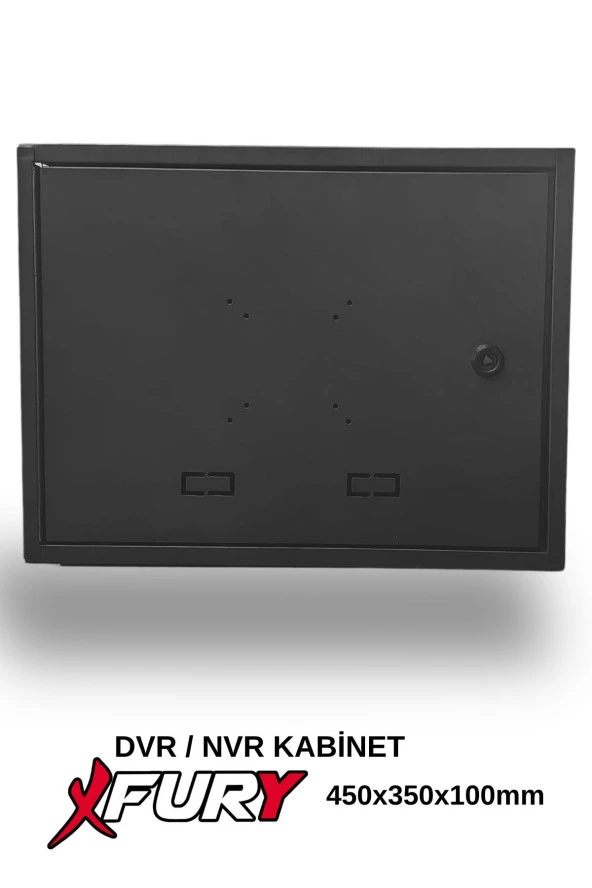 FURY Dvr/Nvr Cctv Rack Kabinet Ve Monitör Koruma Kutusu 1u 19 '' W 45 H 35 D 10 - 4