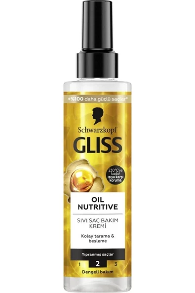 Gliss Sıvı Saç Kremi 200ml Oil Nutritive Tr