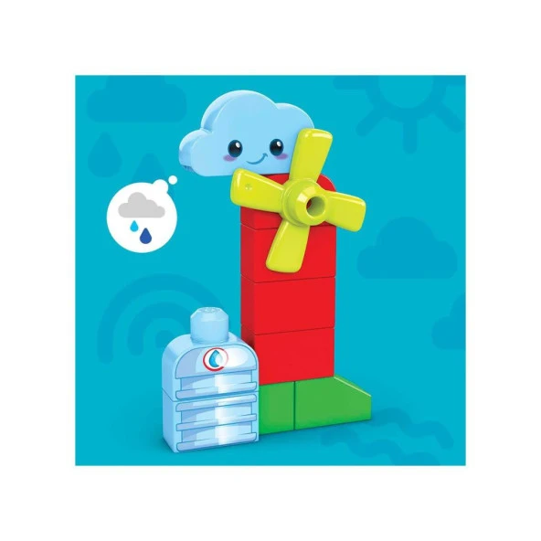 HDL07 MEGA BLOKS® Doğa Dostu Çiftlik Seti 54 parça +1 yaş - 4