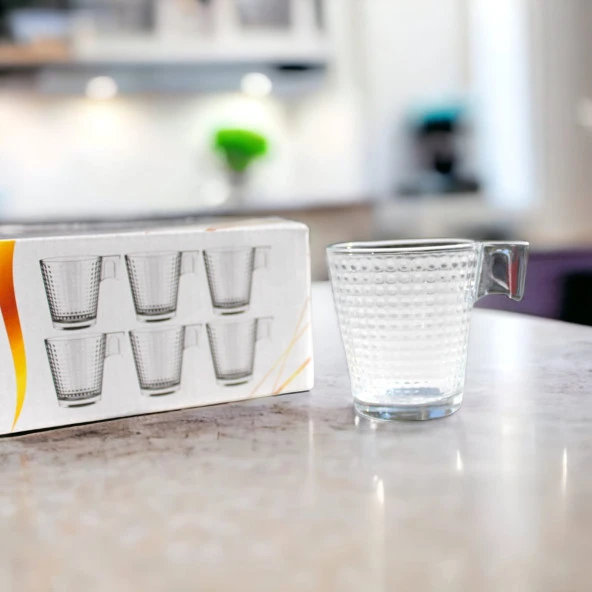 Glass In Love Espresso Fincanı 6lı 90cc 3M300007-3 - 3