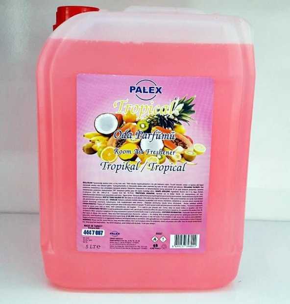 Palex 5 KG Oda Parfümü Çamaşır Parfümü 4x5kg-TROPİKAL MEYVELER - 3