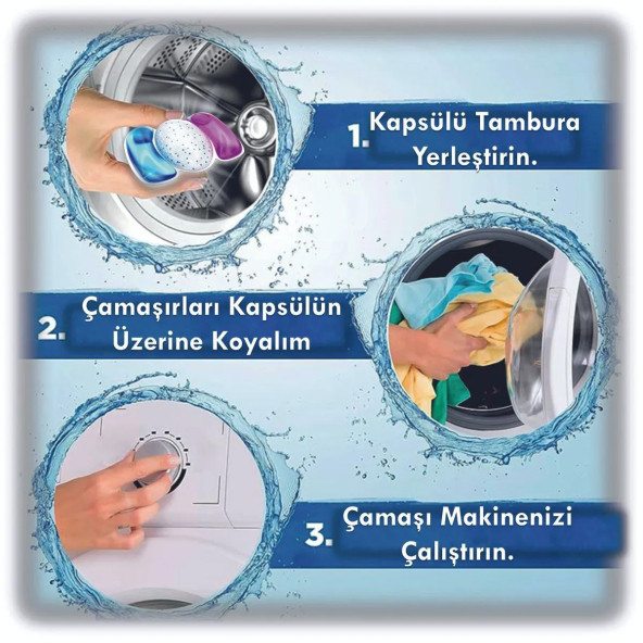 Ovvo Kimya 22li Ice Fresh 3ü1 Arada Kapsül Deterjan - 2