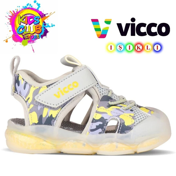 Vicco Monrovia İlk Adım Bebek Ortopedik Çocuk Spor Sandalet - Resim 2