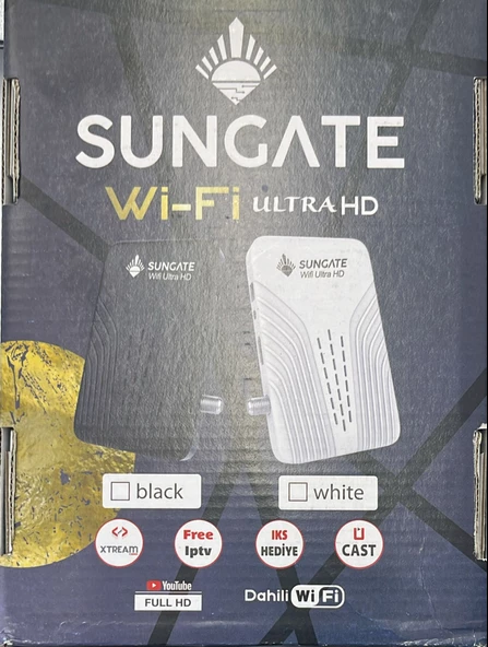 Sungate Wifi Ultra Hd Uydu Alıcısı