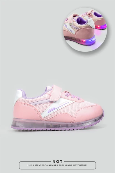 Cool İron Işıklı Sneaker Çocuk Spor Ayakkabı - 1