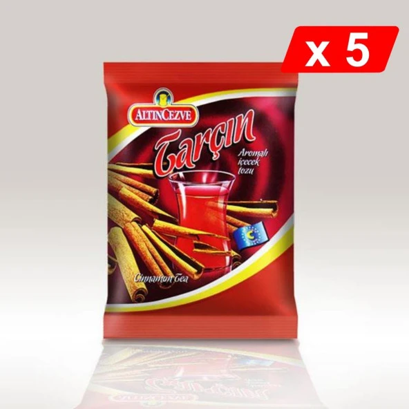 Altıncezve Tarçın Aromalı İçecek Tozu 250 Gr - 5Lİ PAKET