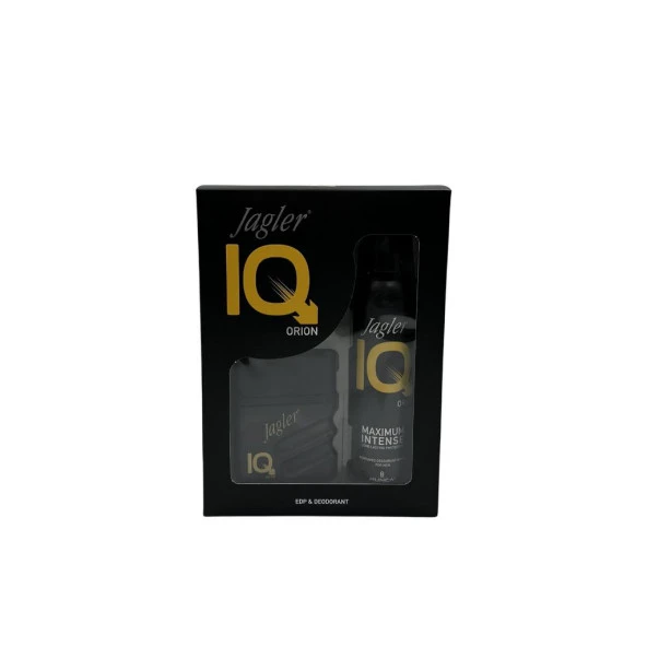 Jagler IQ Orion 50 ml EDP + 150 ml Deodorant Erkek Gofre
