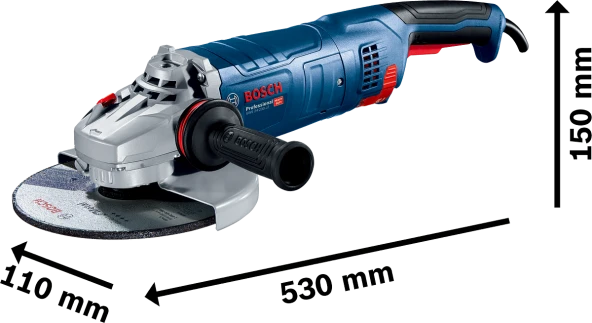 Bosch GWS 24-230 JZ 2400 W Büyük Taşlama Makinesi