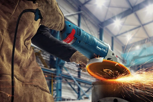 Bosch GWS 24-230 JZ 2400 W Büyük Taşlama Makinesi - 4