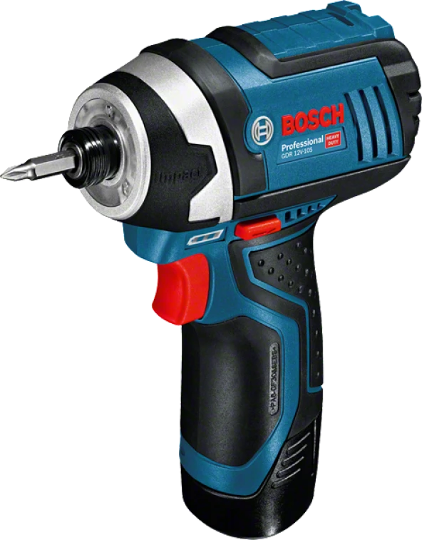 Bosch Professional GDR 12V-105 Akülü 12 Volt 2 Ah Çift Akülü Darbeli Somun Sıkma - Çantalı