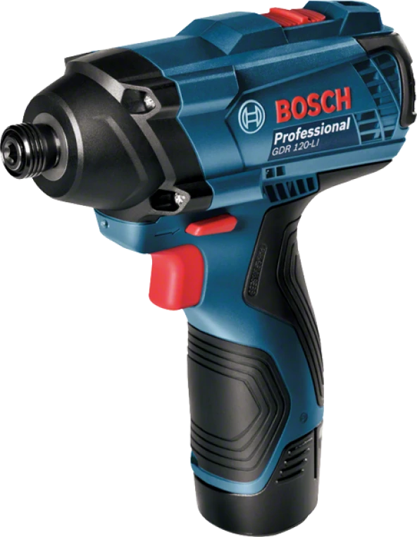 Bosch Professional GDR 120-LI 12 Volt 1,5 Ah Çift Akülü Darbeli Somun Sıkma - Çantalı