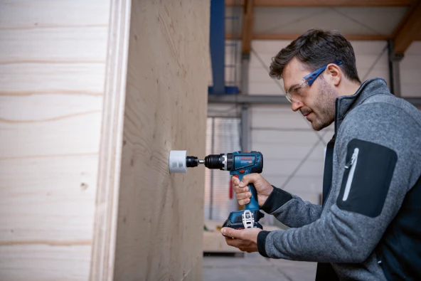 Bosch Professional GSB 18V-90 C (solo) Akülü Darbeli Delme Vidalama Makinesi - Resim 3