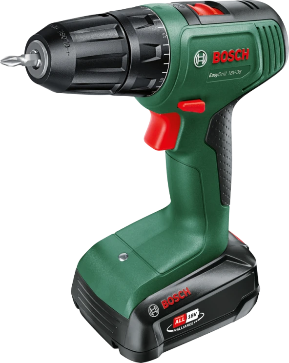 Bosch EasyDrill 18V-38 Tek Akülü Vidalama Makinesi