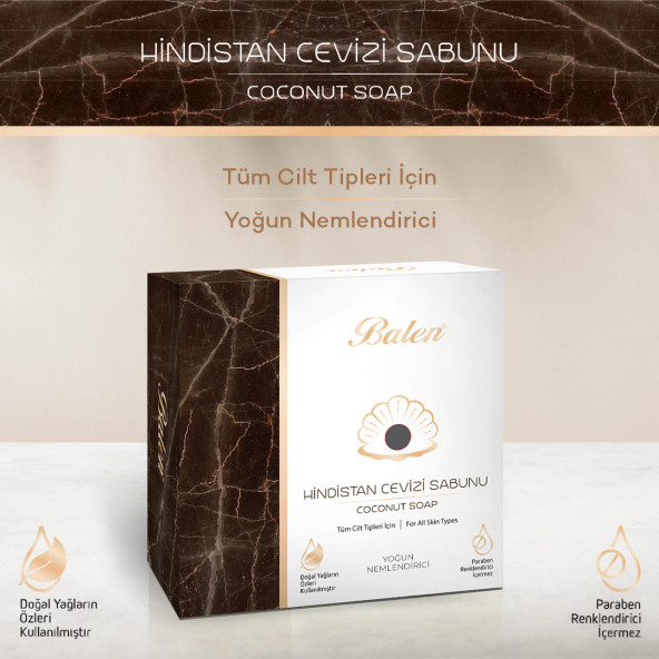 Balen Hindistan Cevizi Sabunu 125 gr