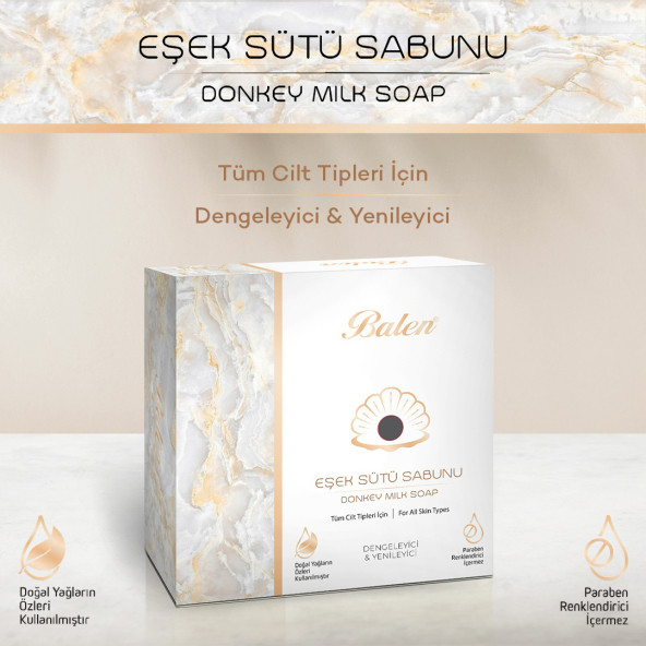 Balen Eşek Sütü Sabunu 125 gr