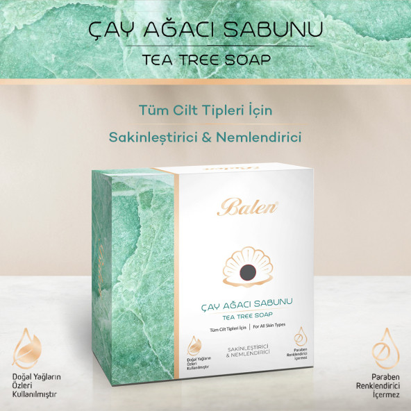Balen Çay Ağacı Sabunu 125 gr ürün görseli
