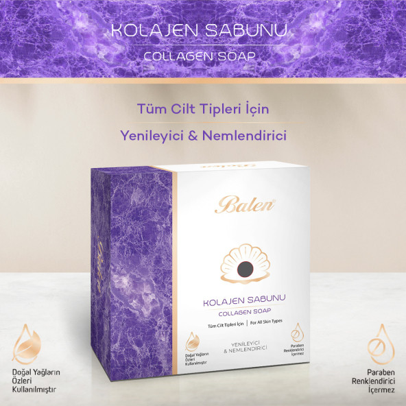 Balen Kolajen Sabunu (Balık Kolejenli) 125 gr