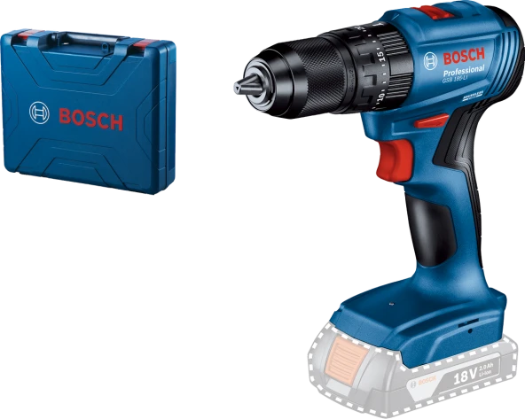 Bosch Professional GSB 185 LI SOLO Akülü Darbeli Delme Vidalama Makinesi