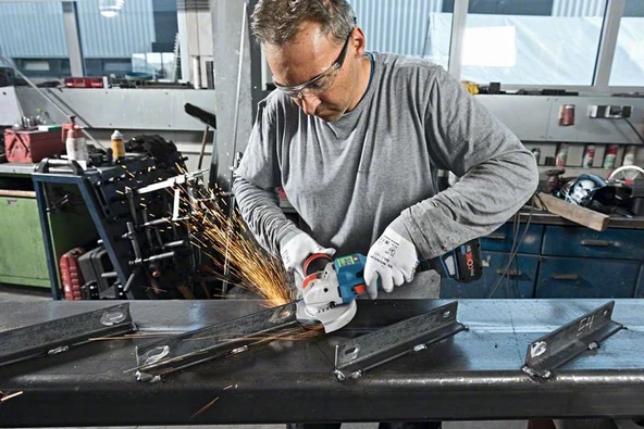 Bosch GWX 18V-15 SC Çift Akülü 8 Ah Taşlama Makinesi - 4