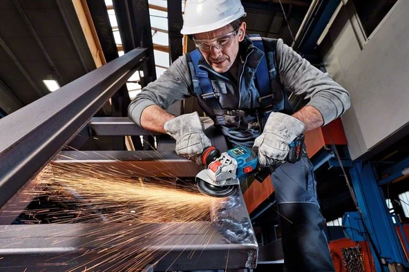 Bosch GWX 18V-15 SC Çift Akülü 8 Ah Taşlama Makinesi - 3