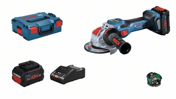 Bosch GWX 18V-15 SC Çift Akülü 8 Ah Taşlama Makinesi - 2