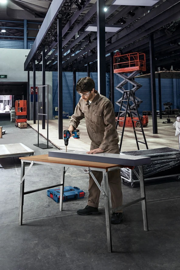 Bosch GSR 18V-50 Çift Akülü 2 Ah Vidalama Makinesi - 2