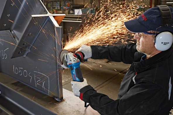Bosch Professional GWS 19-125 CIE Avuç Taşlama Makinesi - 4