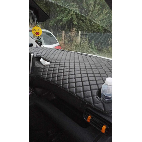 FİAT DOBLO 2024 VİP DERİ KAPİTONE TORPİDO KORUYUCU - Resim 2