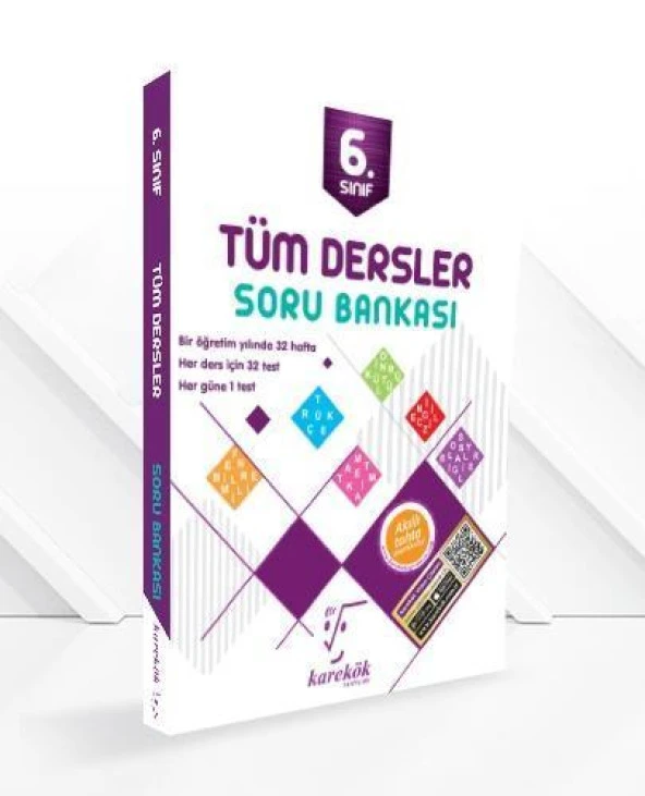 6. Sınıf Tüm Dersler Soru Bankası Karekök Yayınları