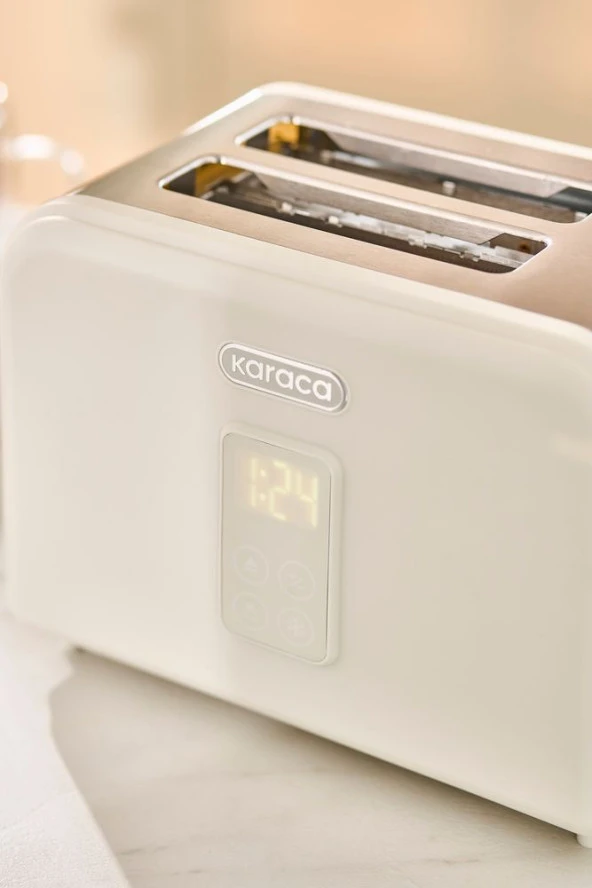 Multicrust Retro Ekmek Kızartma Makinesi Cream - 6