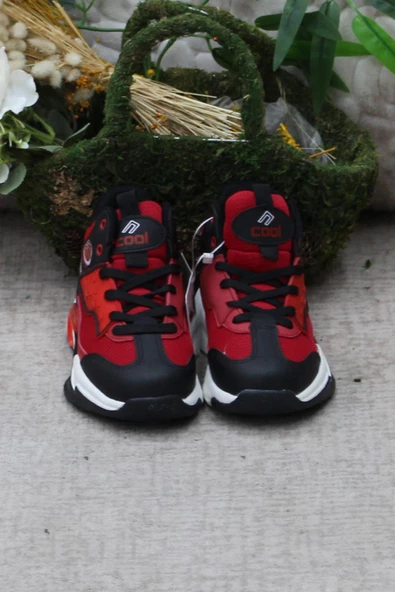 Fort Cool London Kırmızı Rahat Çocuk Basketbol Ayakkabısı - 2