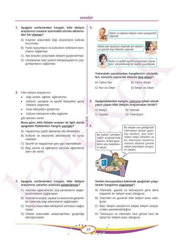 7.Sınıf Sosyal Bilgiler MPS Konu Anlatımı ve Soru Çözümü Karekök Yayınları - 3