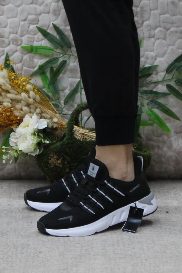 Lumberjack Sword Siyah Beyaz Orijinal Ürün Erkek Spor Ayakkabı - Resim 3