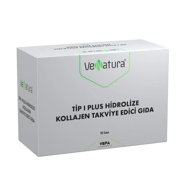 VeNatura Tip I Plus Hidrolize Kollajen Takviye Edici Gıda 30 Saşe