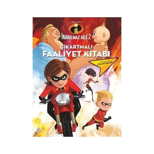 İNANILMAZ AİLE 2 ÇIKARTMALI FAALİYET KİTABI  D EGMONT