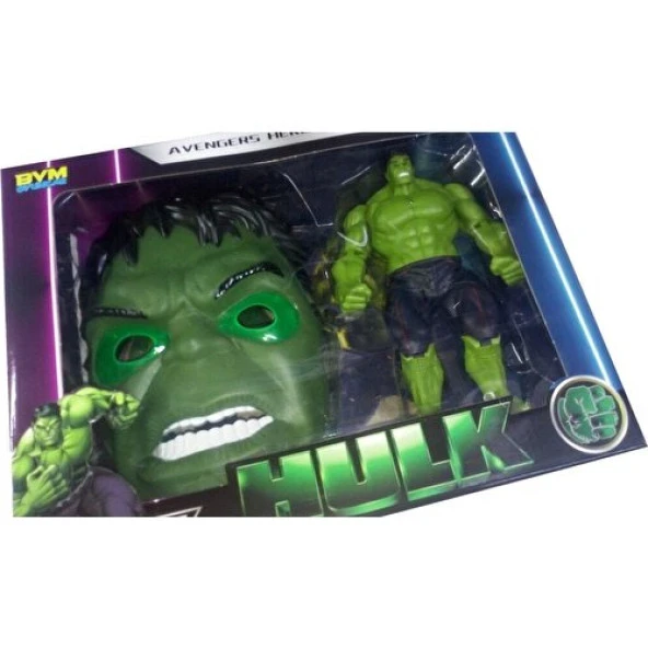 FAB(8525) KUTULU MASKE-HULK KAREKTER SET - 3