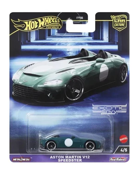 Hot Wheels Premium Araba Kültürü 2024 Exotic Envy Aston Martin V12 Speedster HKC78