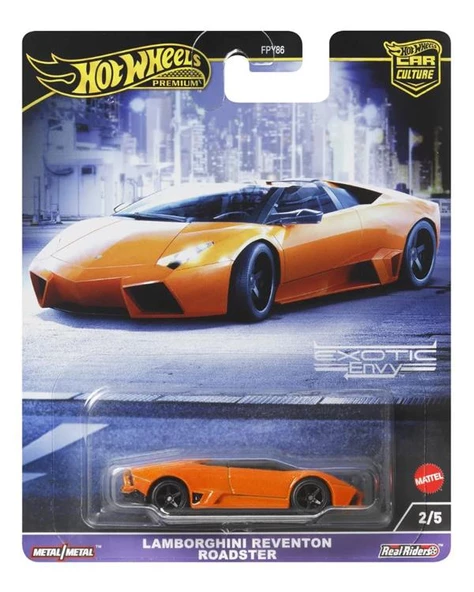 Hot Wheels Premium Araba Kültürü 2024 Exotic Envy Lamborghini Reventon Roadster HKC76