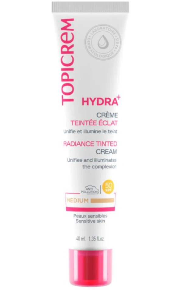 Topicream Medium Radiance Tinted Cream 40 Ml