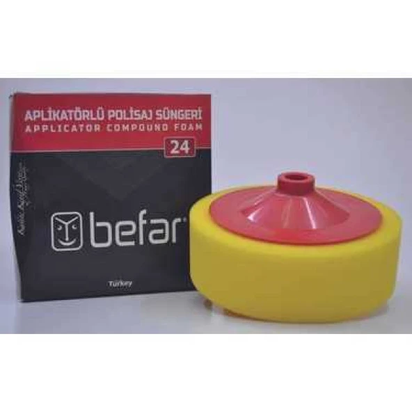 BEFAR B02404 BAKLAVA DESEN PASTA SÜNGERİ SARI 150MM