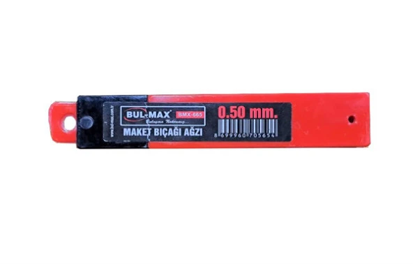 BUL-MAX MAKET BIÇAĞI YEDEK 0.50MM