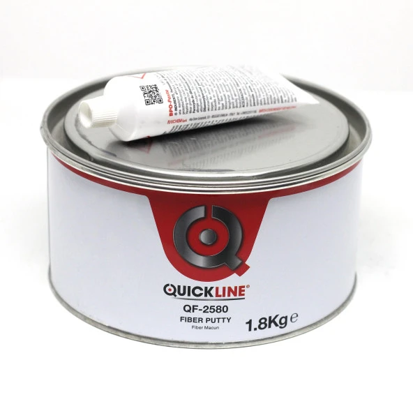 QUICKLINE 2580 FİBERGLASS MACUN 2/1  1.8KG