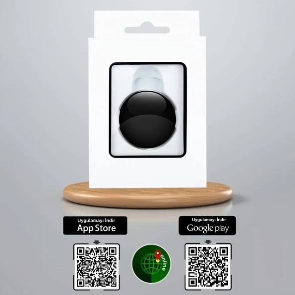 Techmaster Tag AirTag iOS iPhone Android Uyumlu Akıllı Gps Takip Cihazı - 3