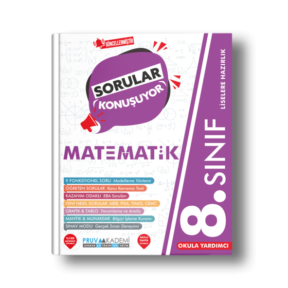 8. Sınıf Matematik Sorular Konuşuyor Soru Bankası