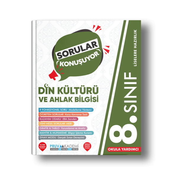 8. Sınıf Din Kültürü ve Ahlak Bilgisi Soru Bankası