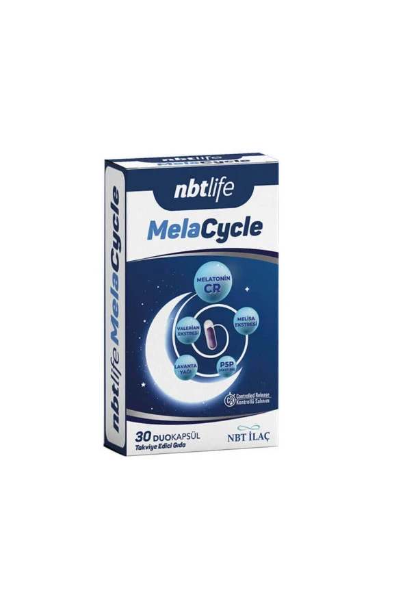 Nbt Life Melacycle Melatonin 3 Mg 30 Duo Kapsül