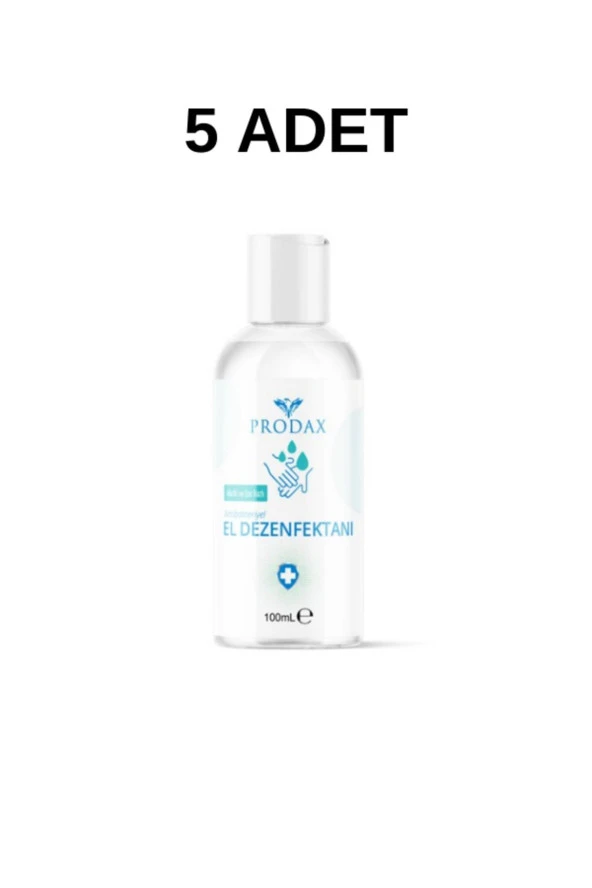 El Dezenfektanı 100 ml 5 Adet ürün görseli 1