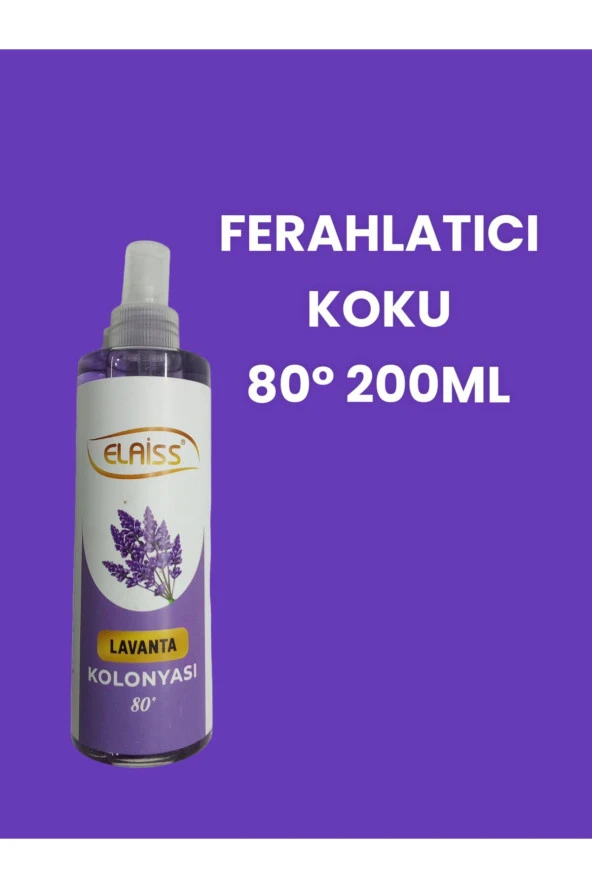 LAVANTA KOKULU KOLONYA 200ML 80°